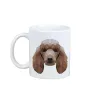 Poodle - cup with a geometric dog image and the inscription Art-Dog