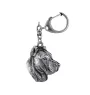 Presa Canario, Dogue des Canaries, Dogo canario - Porte-clés argenté avec chien, décoration de sac à main, pendentif de sac à dos par la marque Art-Dog