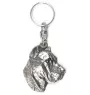 Presa Canario, Kanarische Dogge, Dogo Canario - Versilberte Hund Anhänger, Handtasche Dekoration, Rucksack-Anhänger von Art-Dog Marke
