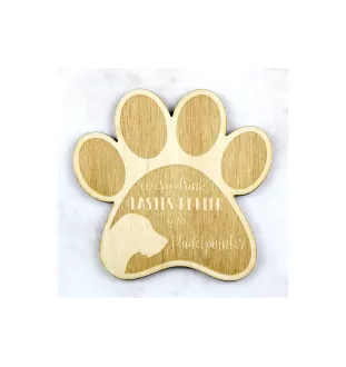 Pudelpointer - Sous-verre mug, sous-verre gravé avec chien, cadeau pour amoureux des chiens par la marque Art-Dog