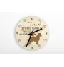 Chien d'eau portugais - horloge avec chien, horloge en bois avec gravure, horloge personnalisée par Art-Dog