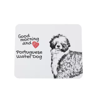 Portugalski pies dowodny podkładka pod mysz z psem Art-Dog
