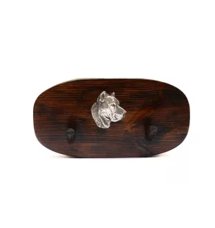 Presa Canario wieszak drewniany podwójny Art-Dog