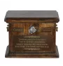 Presa Canario, Dogo Canario, Canary Mastiff - urn for dog ashes, personalized urn with engraving, commemorative box for dog ashes by Art-Dog brand