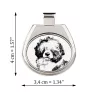 Chien d'eau portugais - collier avec chien, pendentif personnalisé avec photo, collier unique pour femmes et hommes de la marque Art-Dog