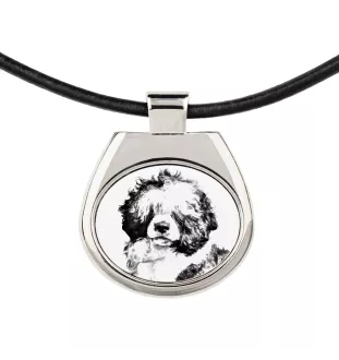 Portugalski pies dowodny zawieszka naszyjnik z psem Art-Dog