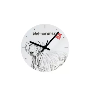 Portugiesischer Wasserhund - Wanduhr mit Hund, Regal Uhr mit Druck, personalisierte Hausdekoration von Art-Dog.