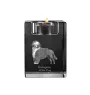 Chien d'eau portugais - Bougeoir avec photo de chien, porte bougie en cristal, cadeau personnalisé par la marque Art-Dog