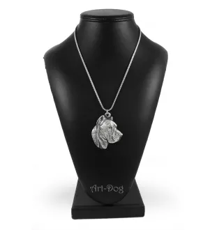 Presa Canario, Dogo Canario, Canary Mastiff - necklace with a dog, dog pendant on a silver chain, unique jewelry from the Art-Dog brand