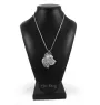 Presa Canario, Dogue des Canaries, Dogo canario - un collier avec un chien, un pendentif de chien sur une chaîne en argent, un bijou unique de la marque Art-Dog