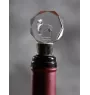 Chien d'eau portugais - Bouchon de bouteille, bouchon de vin en cristal avec photo, cadeau personnalisé pour barman par la marque Art-Dog