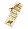 Portuguese Water Dog, Portie, PWD, Water Dog - dog bookmark, personalized bookmark, gift for bookworm from Art-Dog brand