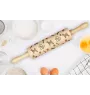 Portuguese Water Dog, Portie, PWD, Water Dog - rolling pin with a dog, decorating cookies with a rolling pin in patterns, a gift for the ceramicist of the Art-Dog brand