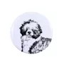 Chien d'eau portugais - bijoux pour femmes avec l'image d'un chien, produit fait à la main, possibilité d'ajouter sa propre photo, marque Art-Dog