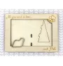 Puli, Hungarian Water Dog - Photo frame, engraved wooden frame, a lovely gadget for the dog lover by Art-Dog