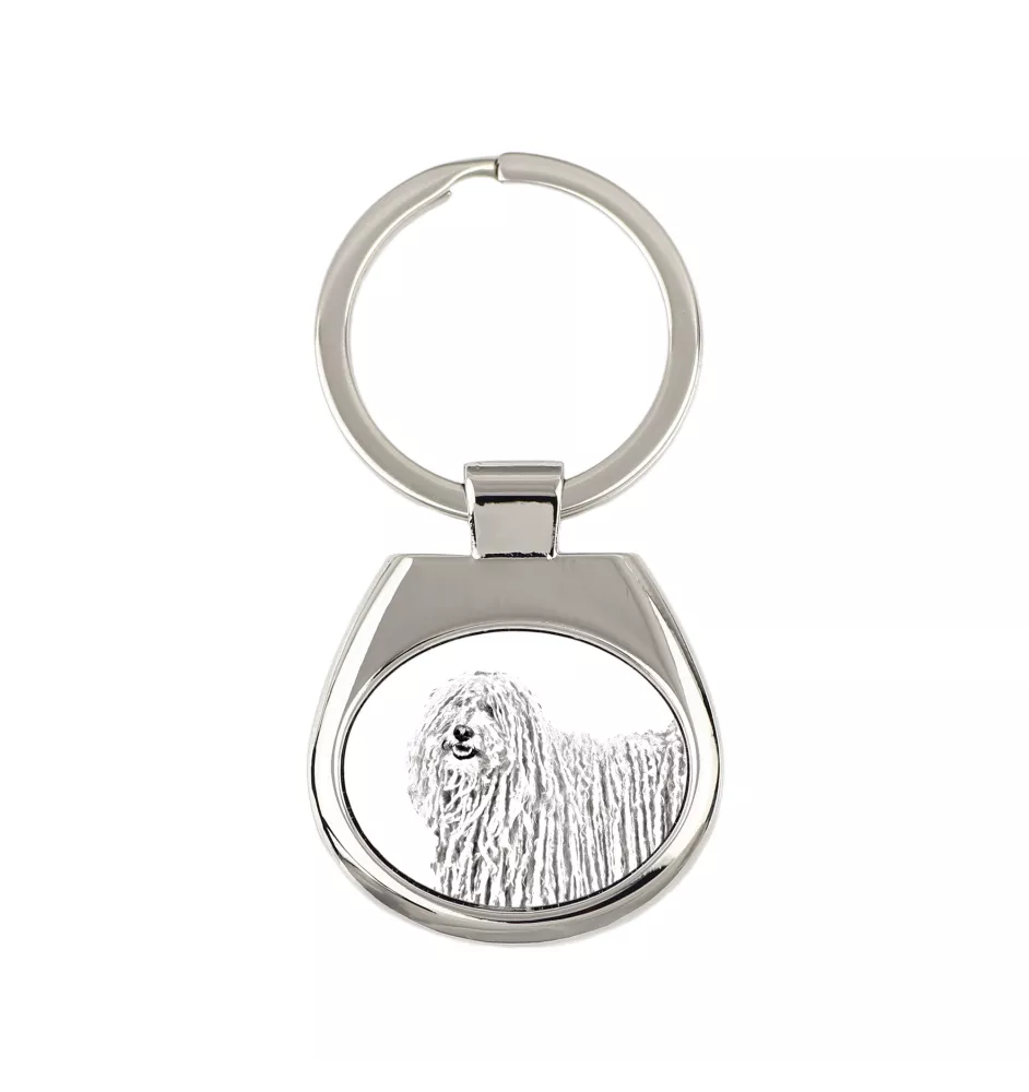 Puli, Puli Hongrois - porte-clés avec chien, porte-clés imprimé, breloque personnalisée de la marque Art-Dog