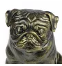 Mops, Pug, Carlin, Carlino, Doguillo - Lebensgroße Hundestatue, Figur im Maßstab 1:1, Statue für den Garten von Art-Dog