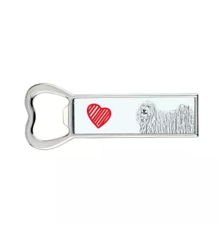 Puli - Flaschenöffner mit Hund, personalisierter Flaschenöffner für den Kühlschrank, ein einzigartiges Geschenk für Männer von der Marke Art-Dog