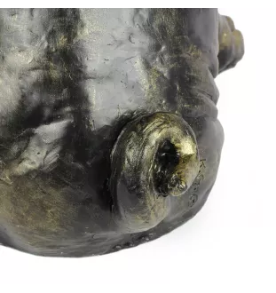 Mops, Pug, Carlin, Carlino, Doguillo - Lebensgroße Hundestatue, Figur im Maßstab 1:1, Statue für den Garten von Art-Dog