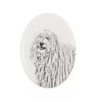 Puli płyta nagrobna ze zdjęciem psa Art-Dog