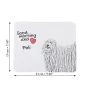Puli, Hungarian Water Dog - mouse pad with print, personalized dog-themed mouse pad, unique gadget for an office worker by Art-Dog brand
