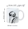 Portuguese Water Dog, Portie, PWD, Water Dog - cup with a dog, cheerful cup for a dog lover, personalized gift from the Art-Dog brand