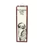 Portuguese Water Dog, Portie, PWD, Water Dog - wine box with a dog, alcohol box with graphics, personalized gift box from the Art-Dog brand