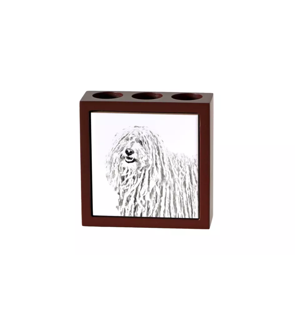 Puli stojak na długopisy z psem Art-Dog