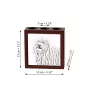 Puli - Stifthalter mit Hund, Schreibtischorganizer mit Aufdruck, personalisierte Schreibtischdekoration der Marke Art-Dog