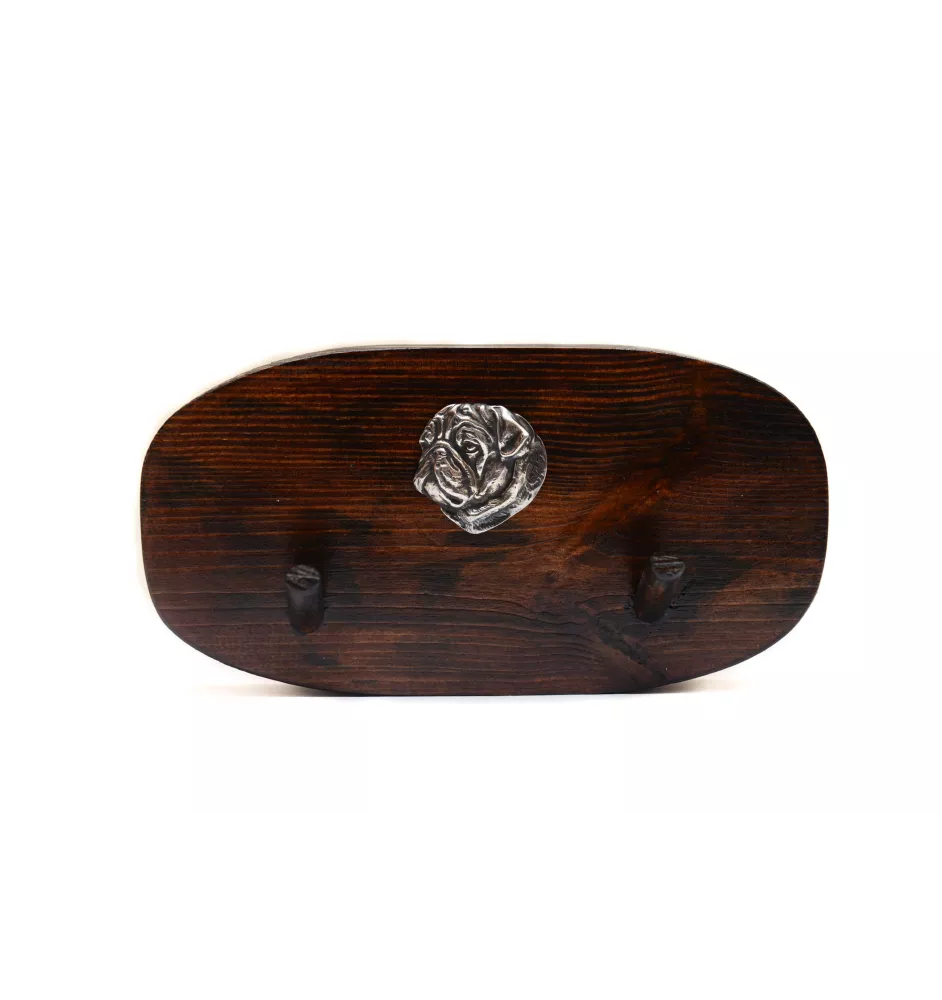 Carlin, Pug, Mops - porte-accessoires, porte-médailles pour chiens, crochets pour clés par Art-Dog