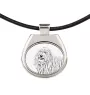 Puli, Hungarian Water Dog - dog necklace, personalized pendant with a photo, unique necklace for women and men by Art-Dog brand