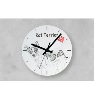 Puli - Wanduhr mit Hund, Regal Uhr mit Druck, personalisierte Hausdekoration von Art-Dog.