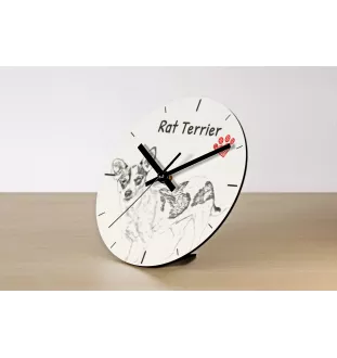 Puli - Wanduhr mit Hund, Regal Uhr mit Druck, personalisierte Hausdekoration von Art-Dog.