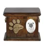 Pug - urn for dog ashes, personalized urn with a photo, dog photo urn by Art-Dog