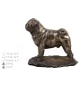 Pug - urn for the ashes of a dog, urn with a statuette, elegant urn in the classic style of the Art-Dog brand