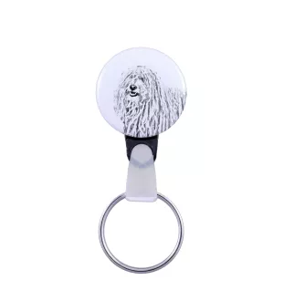 Puli - Schlüsselanhänger mit dem Bild eines Hundes, Anhänger mit dem eigenen Grafikdesign der Marke Art-Dog
