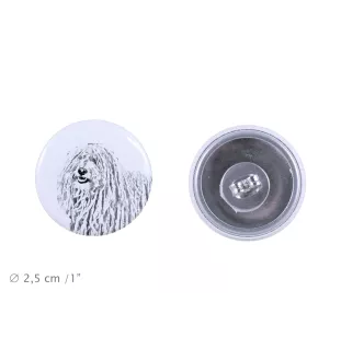 Puli, Hungarian Water Dog - unique dog earrings, your pet on a keychain, Art-Dog's own brand