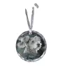 Pumi - boule de Noël en cristal avec une photo, photo de chien dans le cristal, décoration personnalisée pour sapin de Noël de la marque Art-Dog