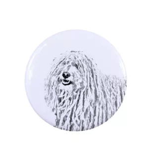 Puli, Hungarian Water Dog - women's jewelry with a dog portrait, handmade product, possibility to add your own photo, Art-Dog brand