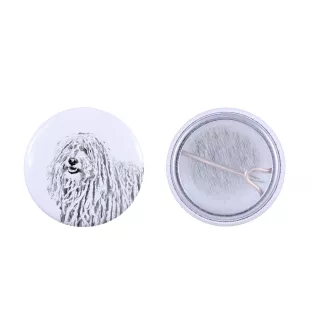 Puli przypinka z psem mała Art-Dog