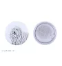 Puli, Puli Hongrois - badge avec votre chien, ajoutez votre propre photo, marque Art-Dog