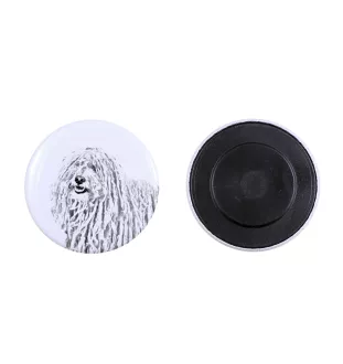 Puli, Puli Hongrois - aimant avec un œil de chien, exceptionnellement léger, aimant puissant, produit fabriqué à la main par la marque Art-Dog
