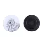 Puli, Hungarian Water Dog - magnet with a dog's pupil, exceptionally light, strong magnet, handmade product by the Art-Dog brand
