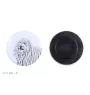Puli, Hungarian Water Dog - magnet with a dog's pupil, exceptionally light, strong magnet, handmade product by the Art-Dog brand