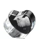 Puli - Hundebild im Kristall, Kristallherz, einzigartiger Bilderrahmen der Marke Art-Dog