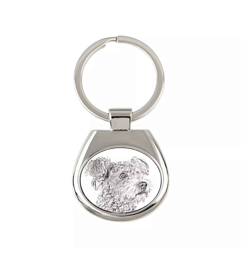 Pumi - porte-clés avec chien, porte-clés imprimé, breloque personnalisée de la marque Art-Dog