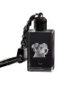 Pumi - Porte-clés en cristal avec photo de chien, porte-clés lumineux, cadeau unique de la marque Art-Dog