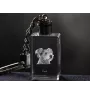 Pumi - Porte-clés en cristal avec photo de chien, porte-clés lumineux, cadeau unique de la marque Art-Dog