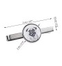 Mops, Pug, Carlin, Carlino, Doguillo - Krawattenklammer mit Hund, personalisierter Krawattenclip, einzigartiges Geschenk für Männer von der Marke Art-Dog