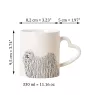 Puli, Puli Hongrois - tasse avec chien, une tasse adorable avec une anse en forme de cœur, un cadeau universel de la marque Art-Dog